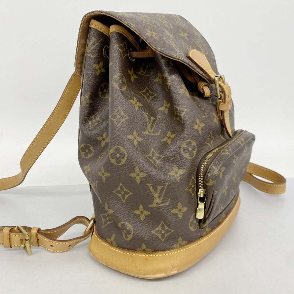 LOUIS VUITTON Authentic Brown Monogram Backpack - Picture 2 of 12